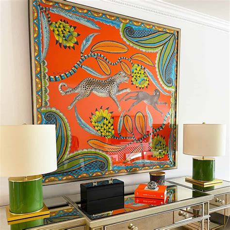 michaels framing hermes scarf|anthony hermes scarf.